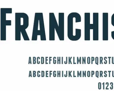 Franchise-Bold-Font