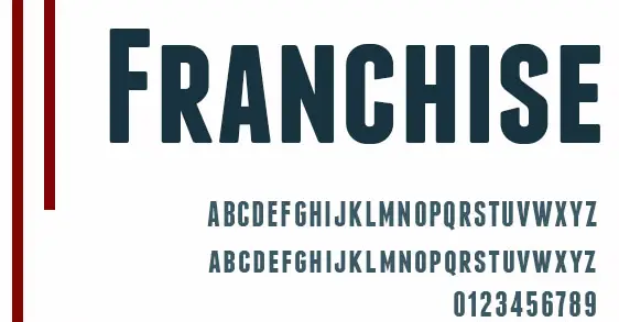 Franchise-Bold-Font