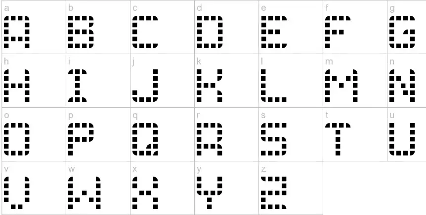 Limited-Grids-Font