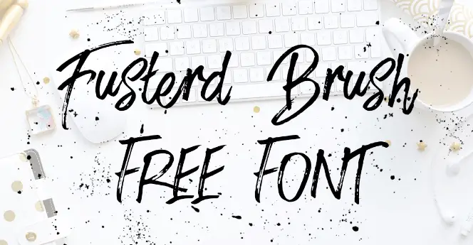 Fusterd-brush-font