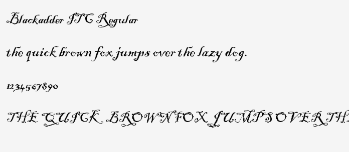 blackadder-itc-font