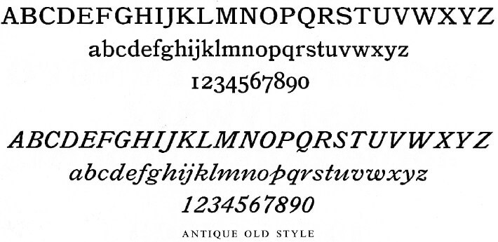 Bookman Old Style Font