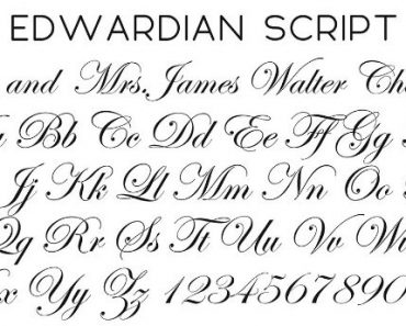 Edwardian Font