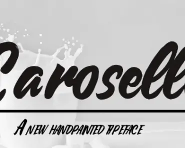 Carosello Font