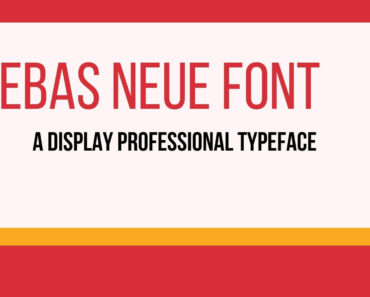 Bebas Neue Font View