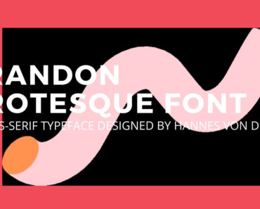 Brandon Grotesque Font