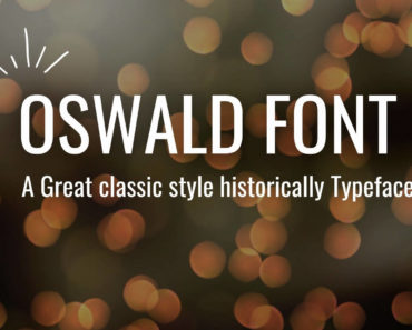 Oswald Font