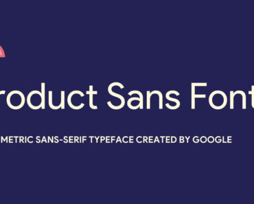 Product Sans Font