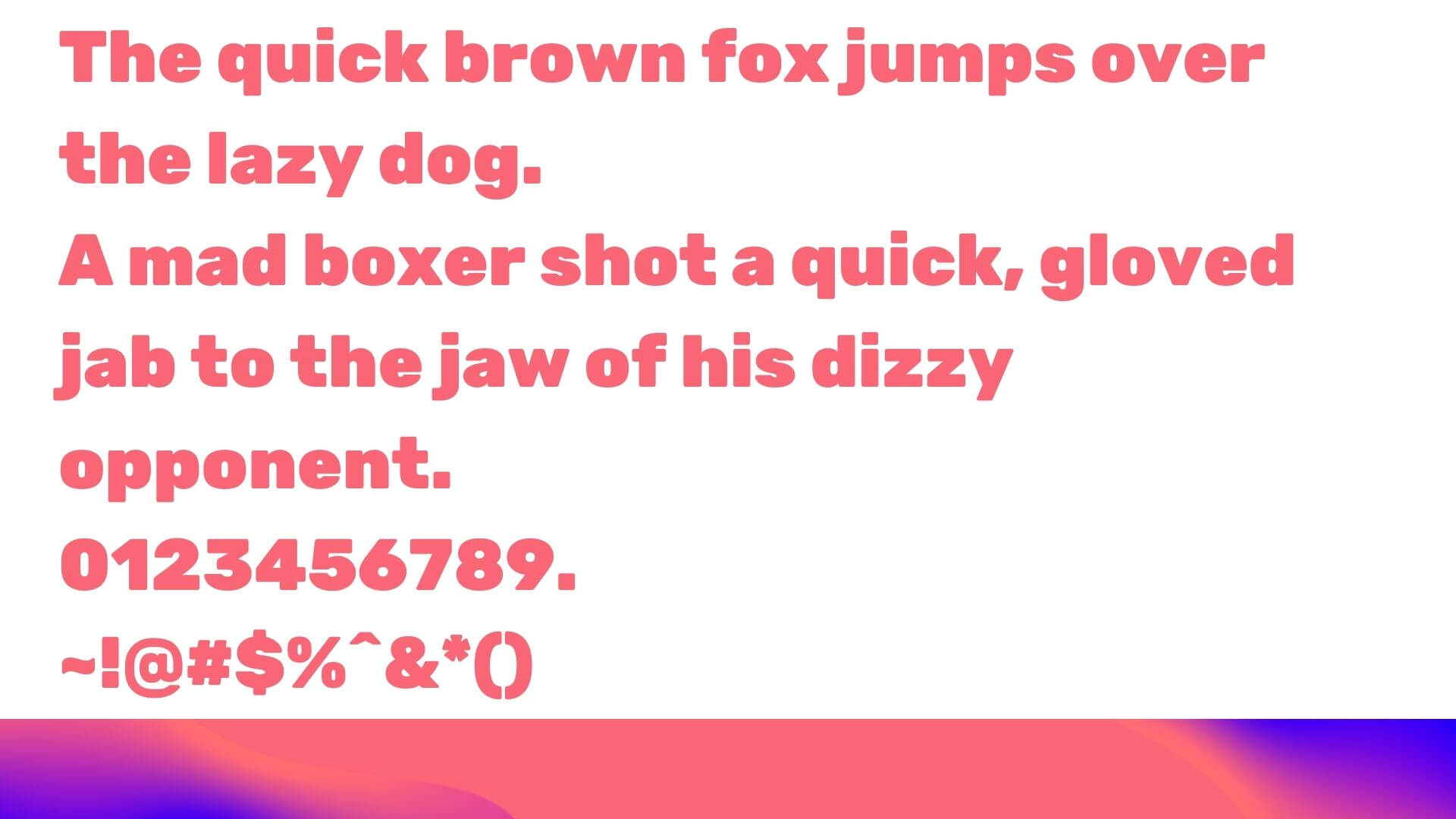 Rubik Font View