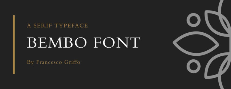 Bembo Font