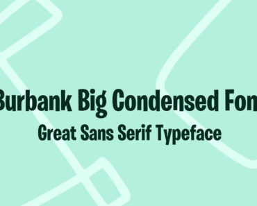 Burbang Condensed Font