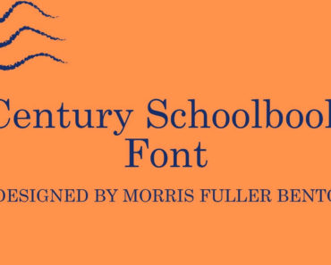 Century Schoolbook Font