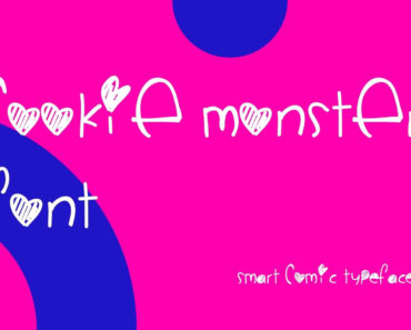 Cookie Monster Font