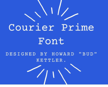 Courier Font