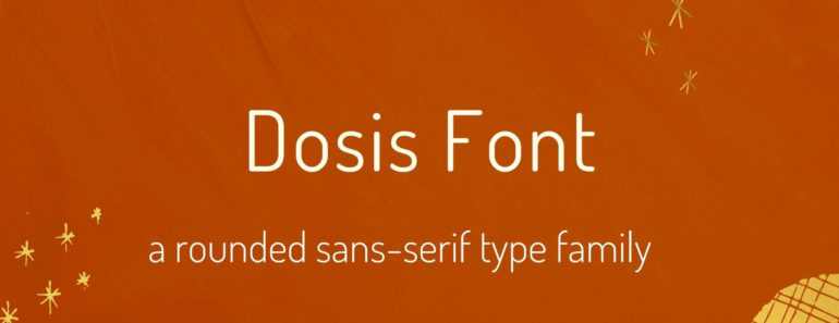 Dosis Font