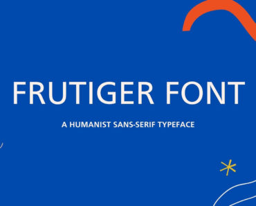 Frutiger Font