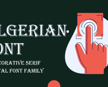 Algerian Font