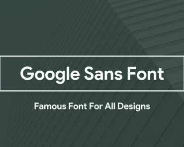 Google Sans Font