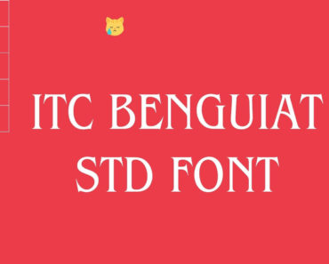 ITC Benguiat Font