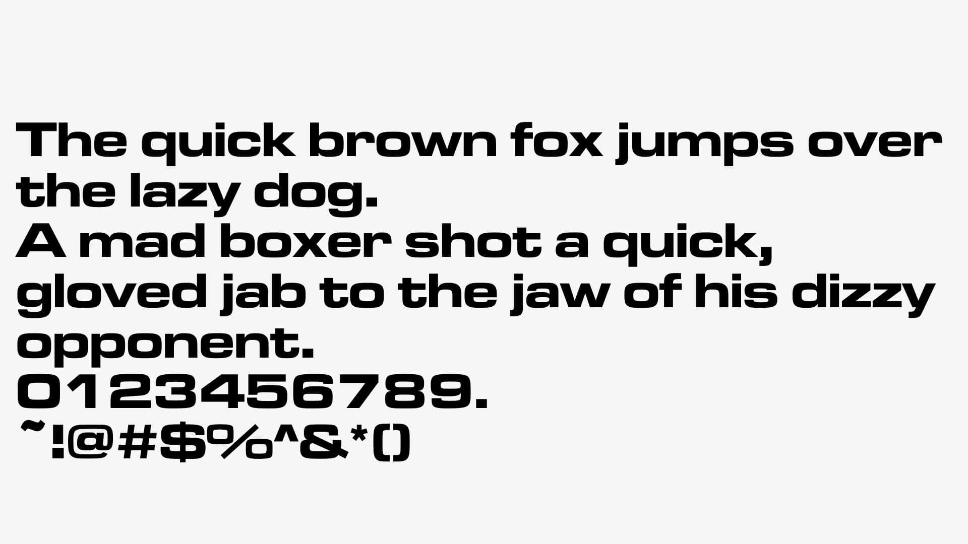 Microgramma Font View