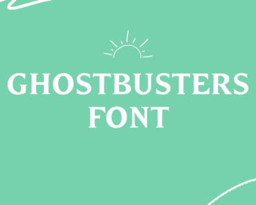 Ghostbusters Font