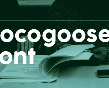 Cocogoose Font