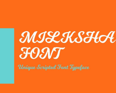 Milkshake Font