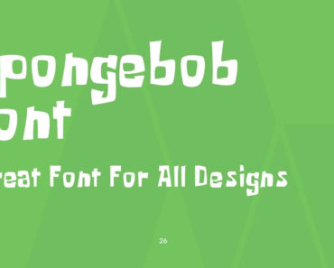 Spongebob Font