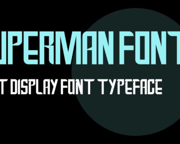 Superman Font