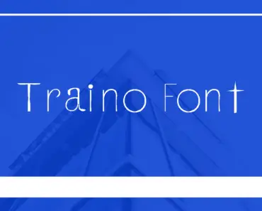 Traino Font