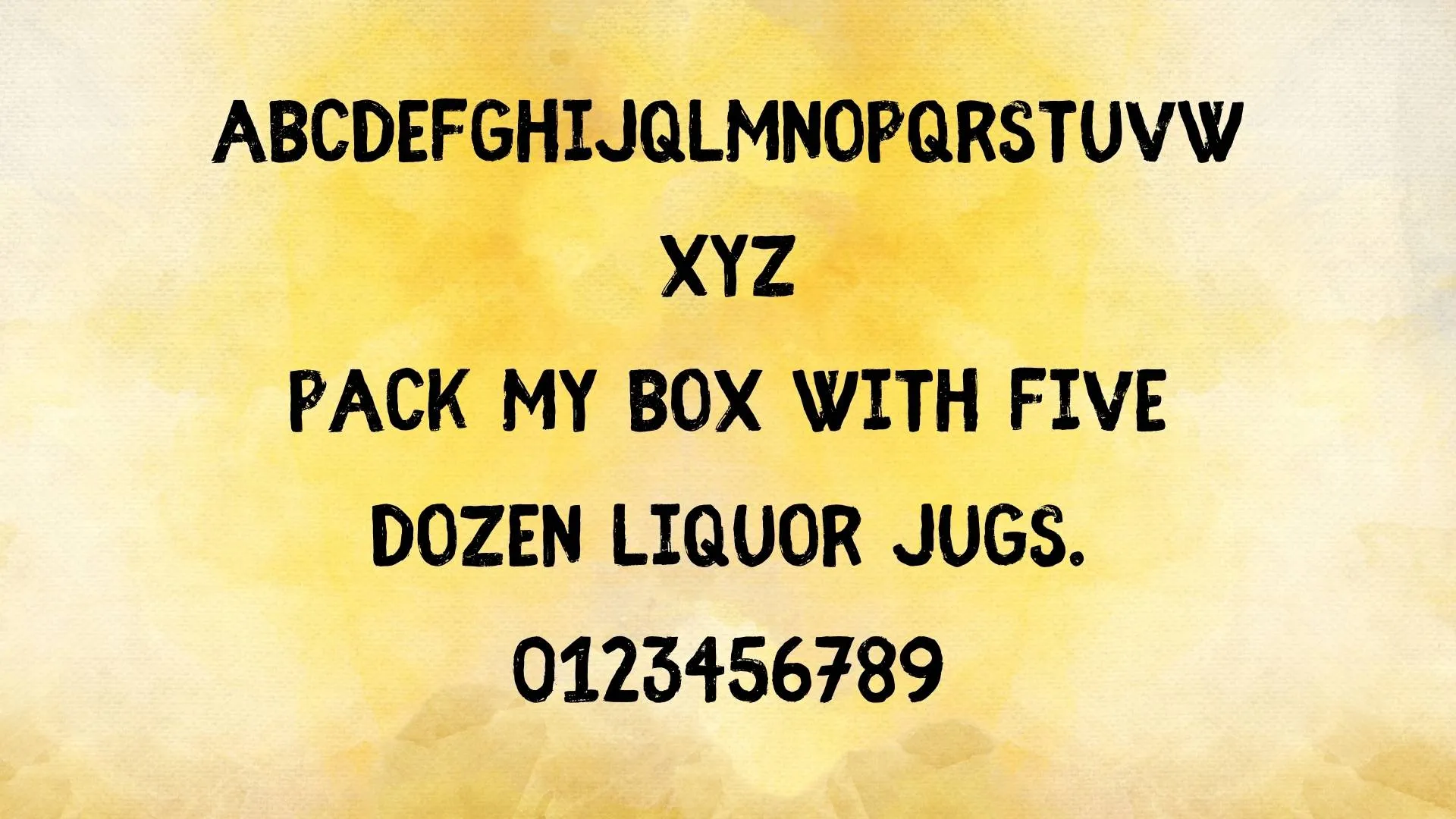 Fibre Font