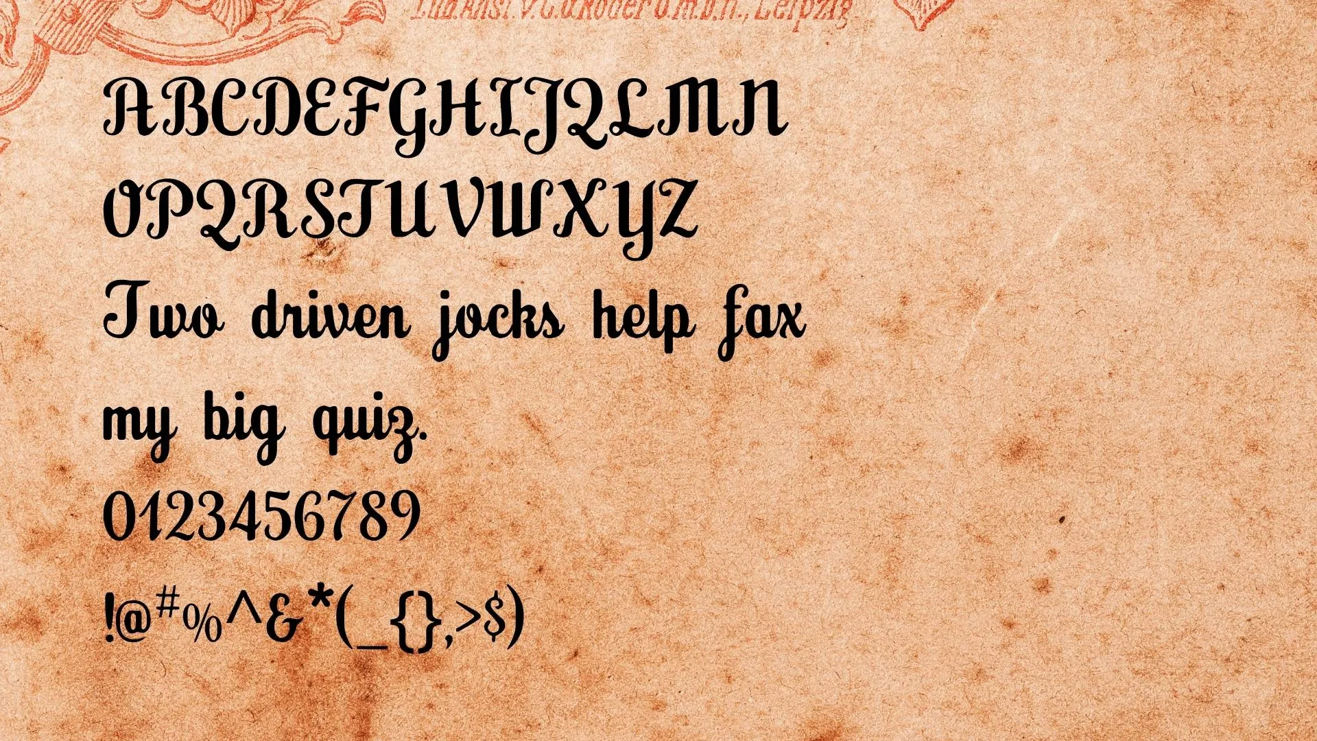 Lynchburg Font