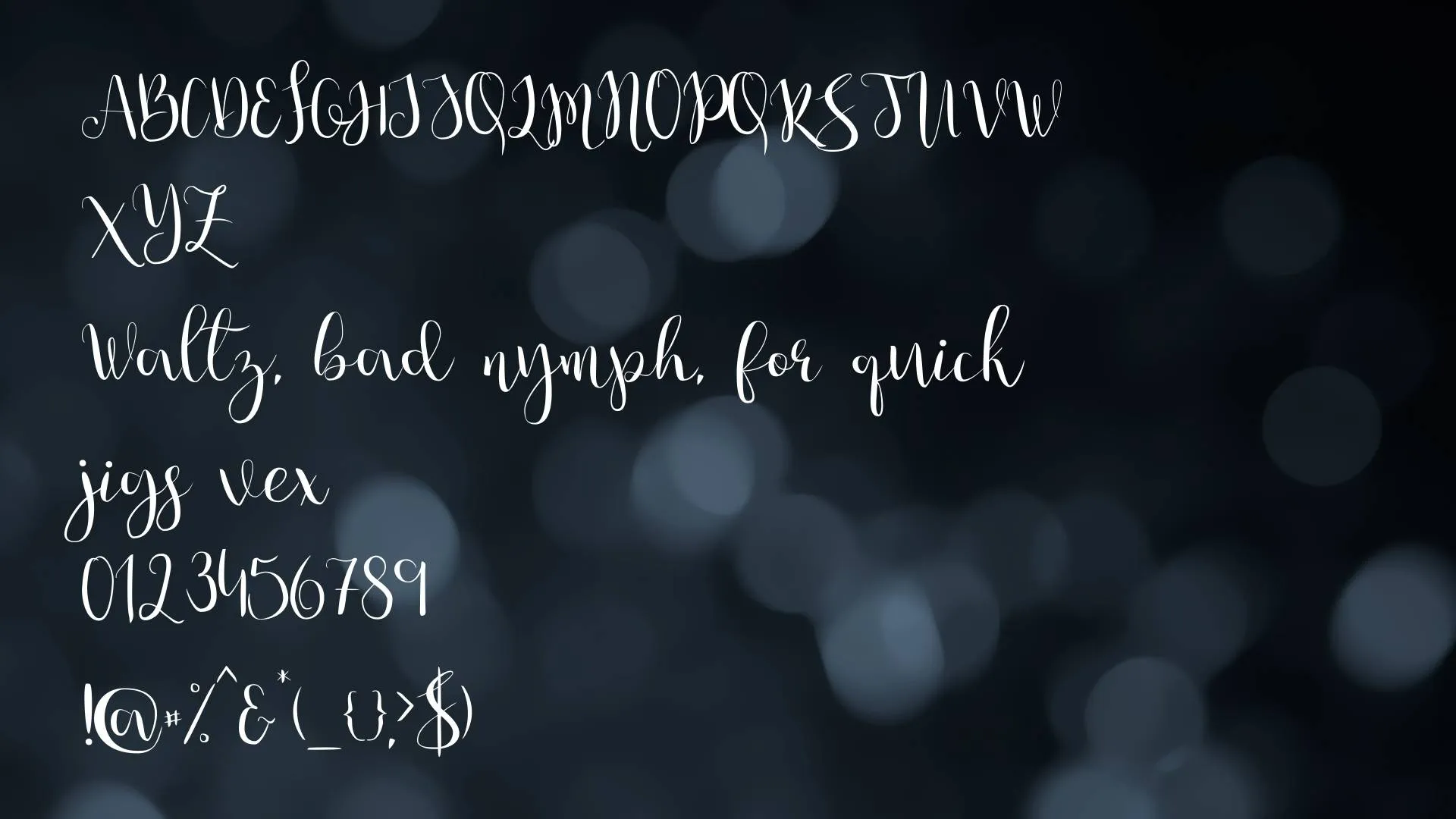 Julia's Dream Font