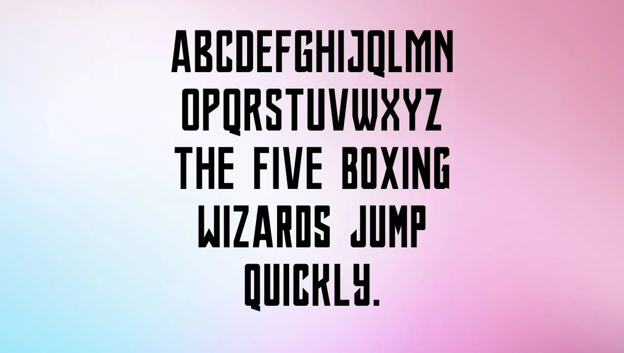 justice league font