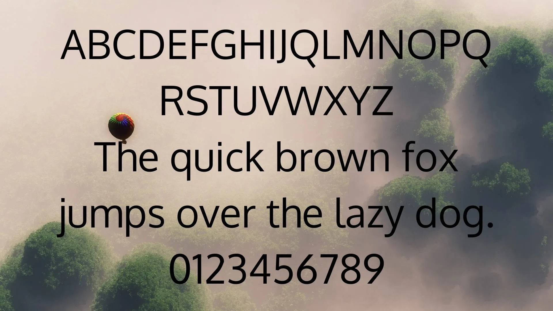 oxygen font