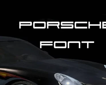 Porsche Font