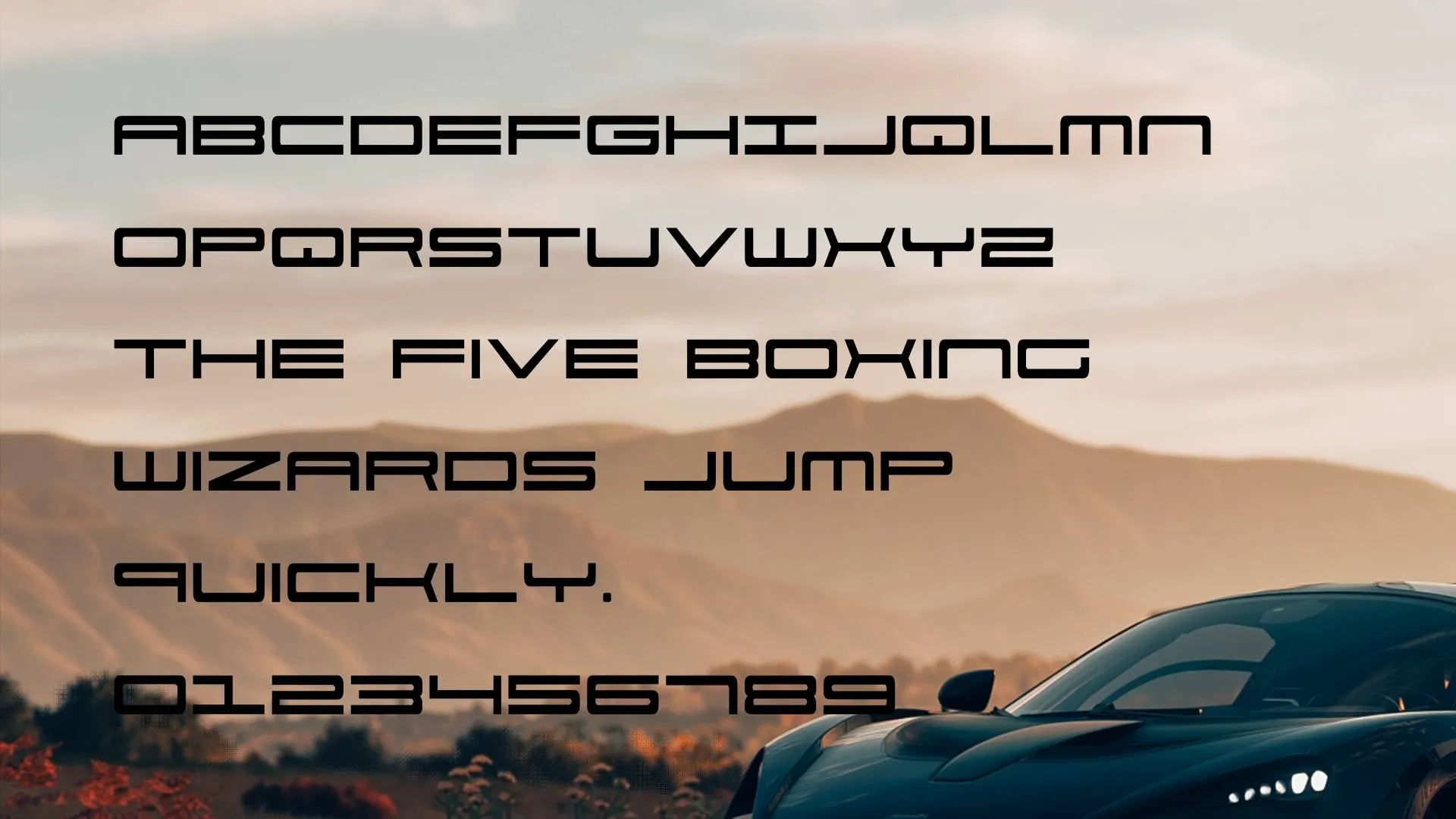 Porsche Font