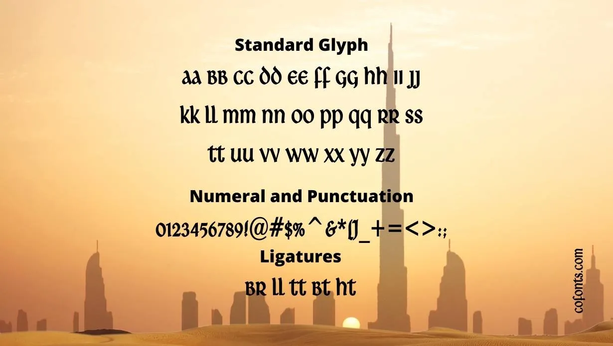 Ardagh Font