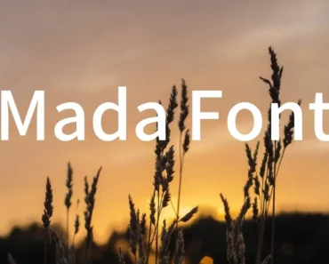 Mada Font