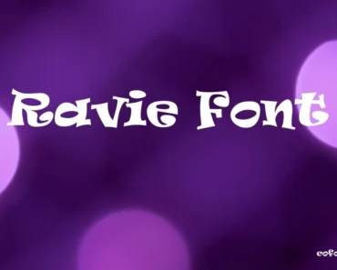 Ravie Font