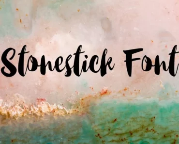 Stonestick Font