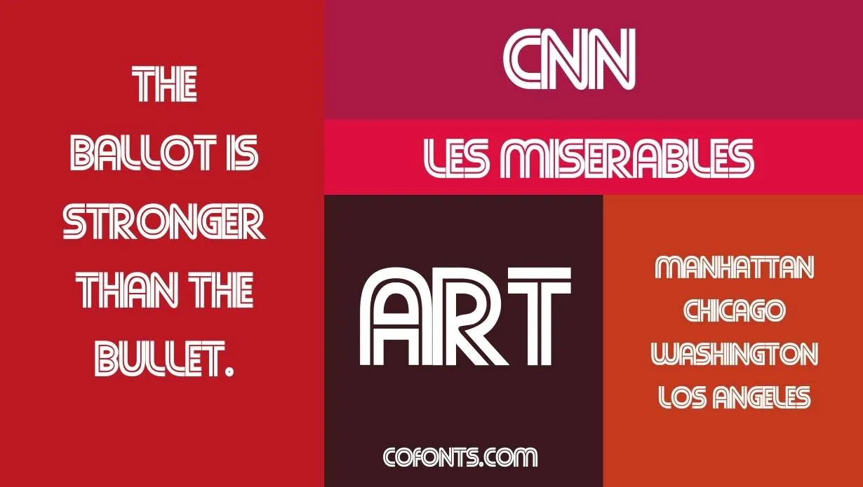 cnn font