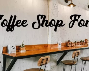 Coffee Shop Font