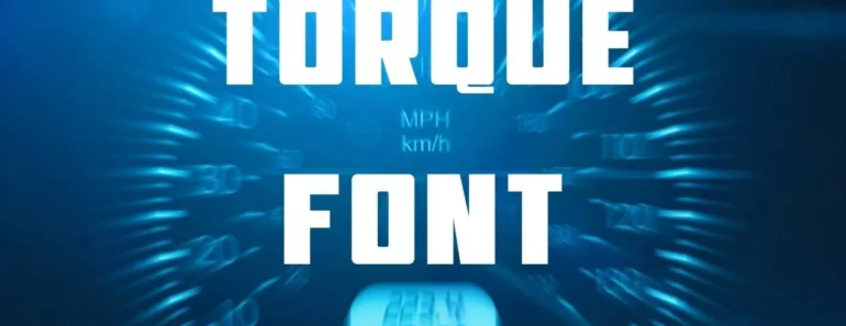 Torque Font