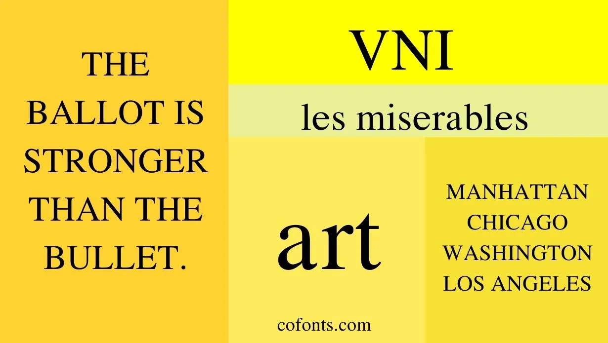 vni font