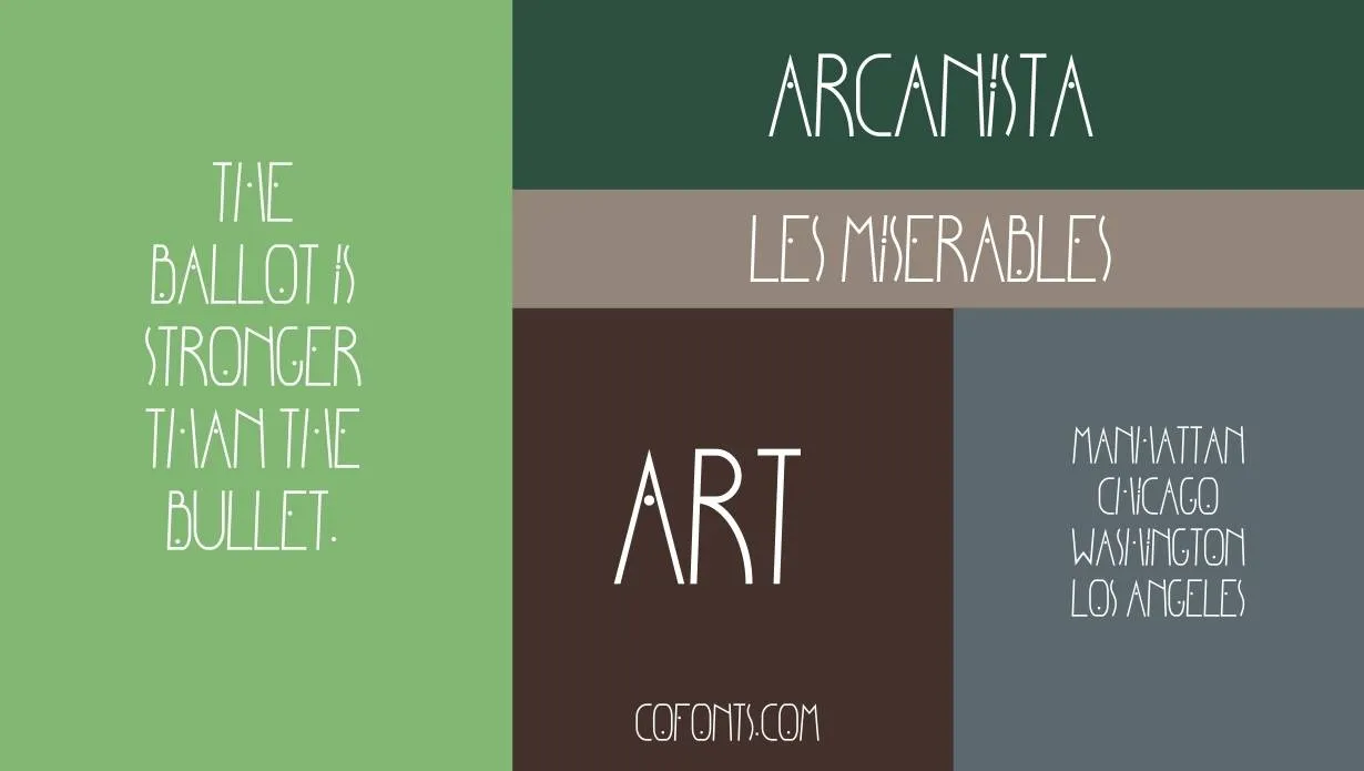 Arcanista Font