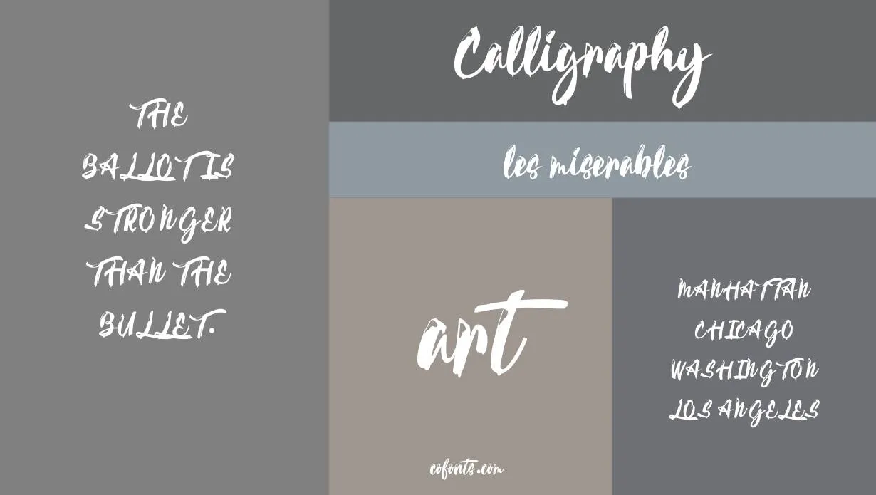 Calligraphy Font