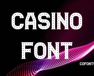 Casino Font