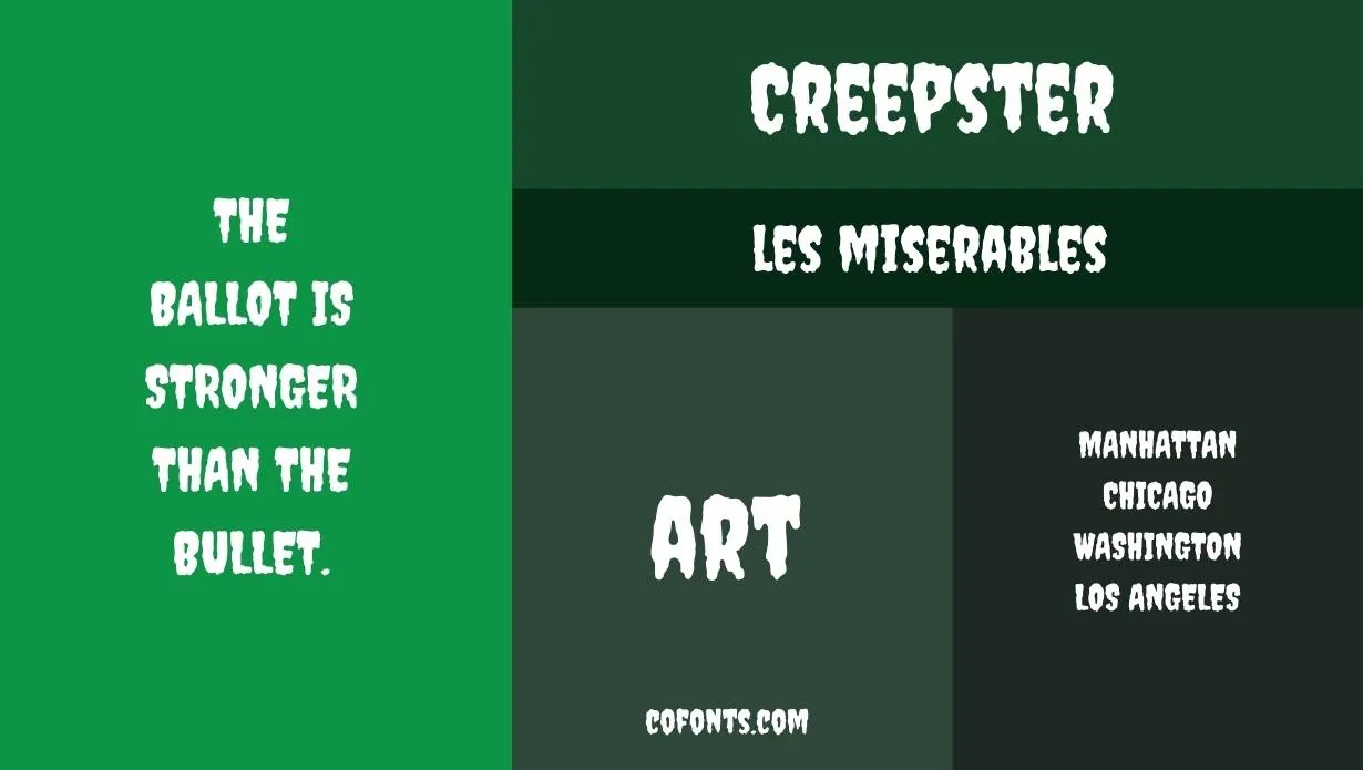 Creepster Font