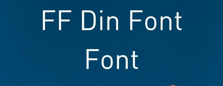 FF DIn Font